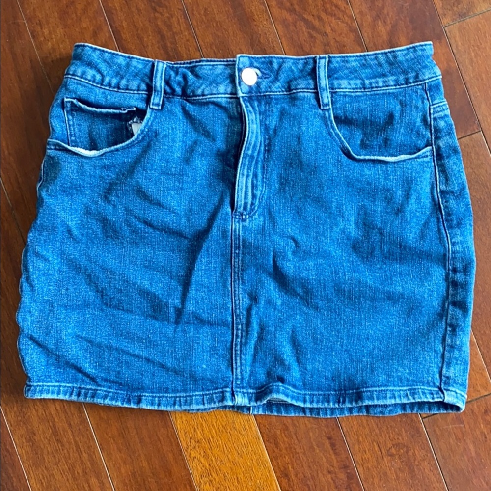 Garage Denim Skirt